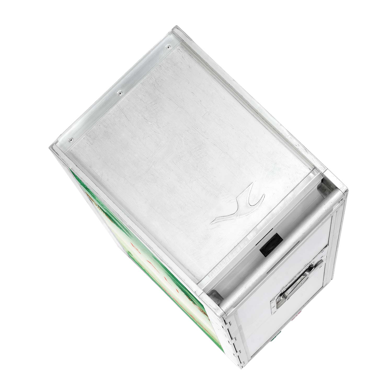 Airline Cart Bar Henry Rivers Edition Visit Bali incl. LED Shelf, small Cutting Board & Glass Shelf