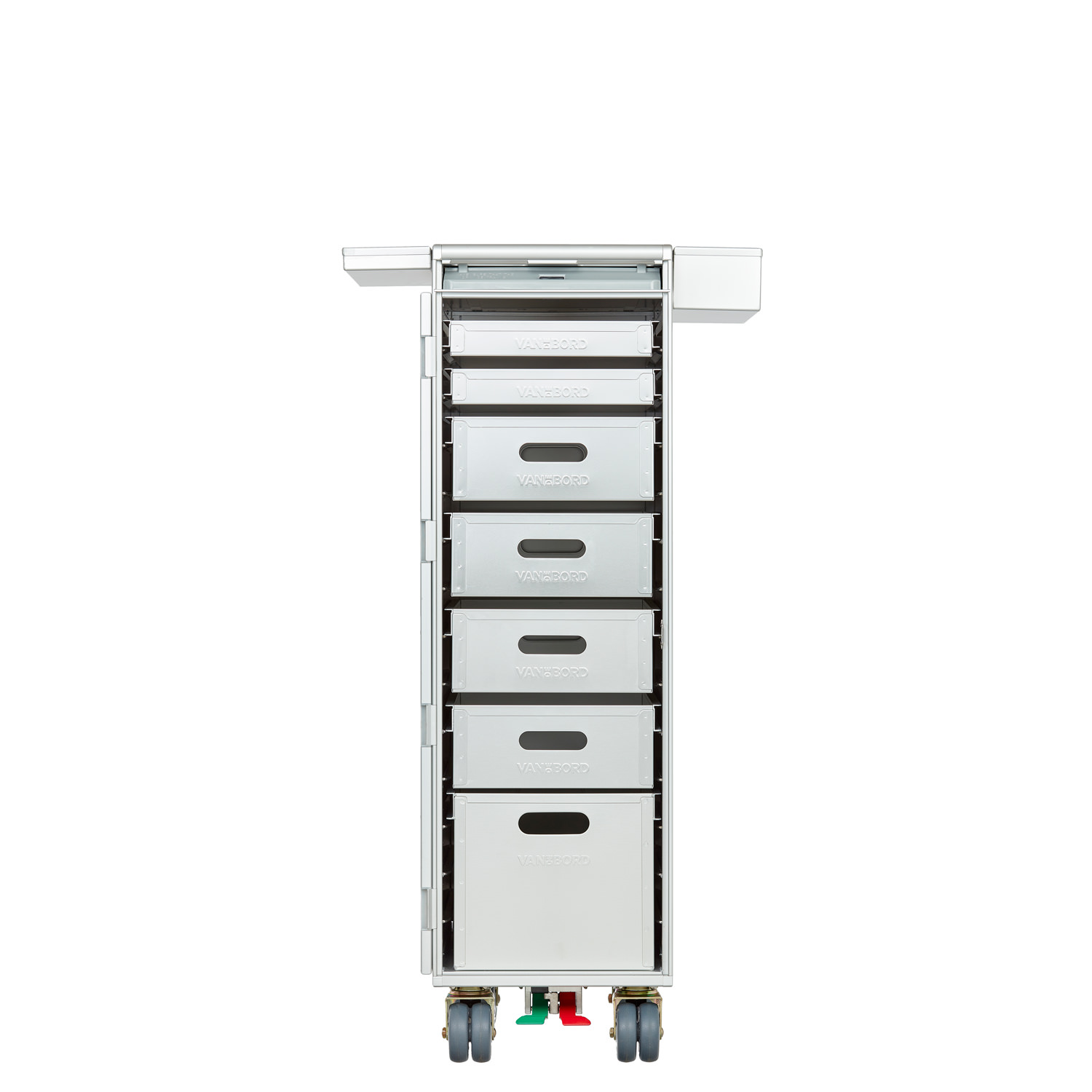 Storage Accessory Set for Airline Trolleys 2 KSSU incl. Sideboxes