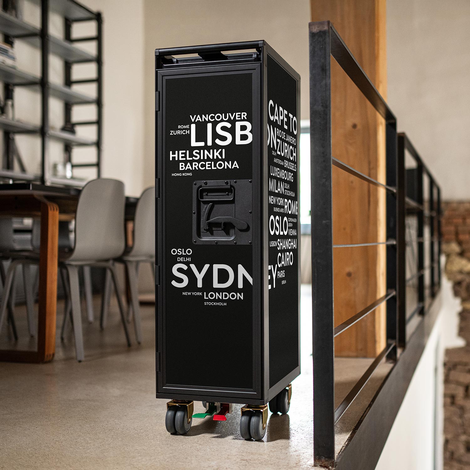 Galley Cart Black Edition Cities New Black