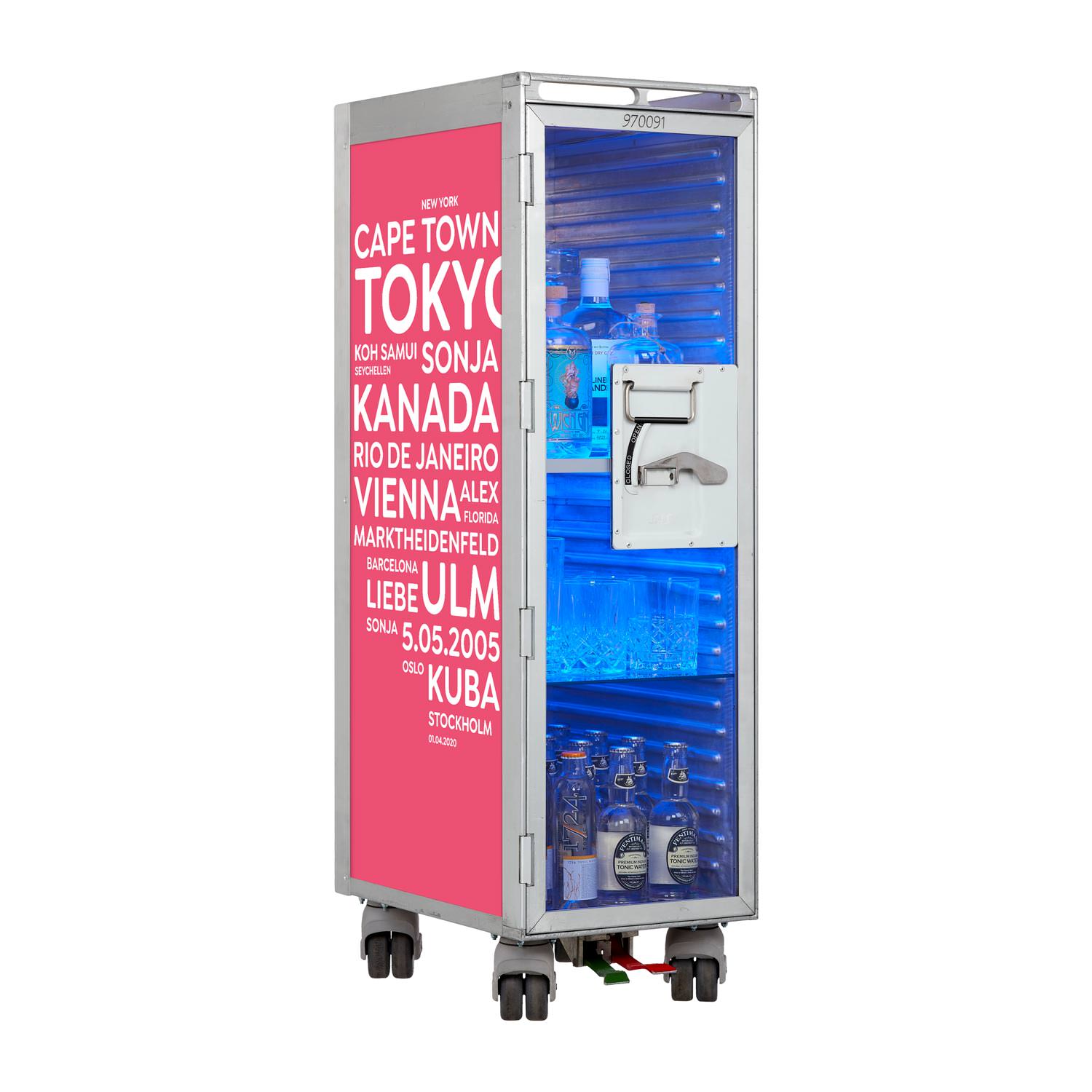 City mit Deinen Begriffen Pink