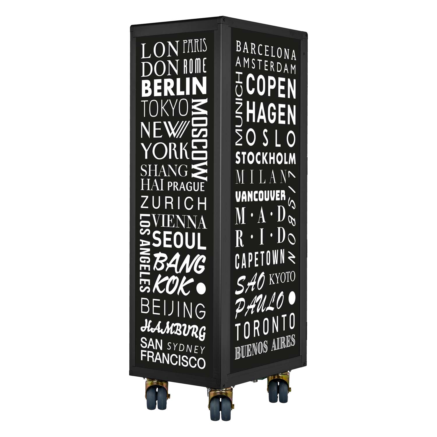 Galley Cart Black Edition Cosmopolitan New Black