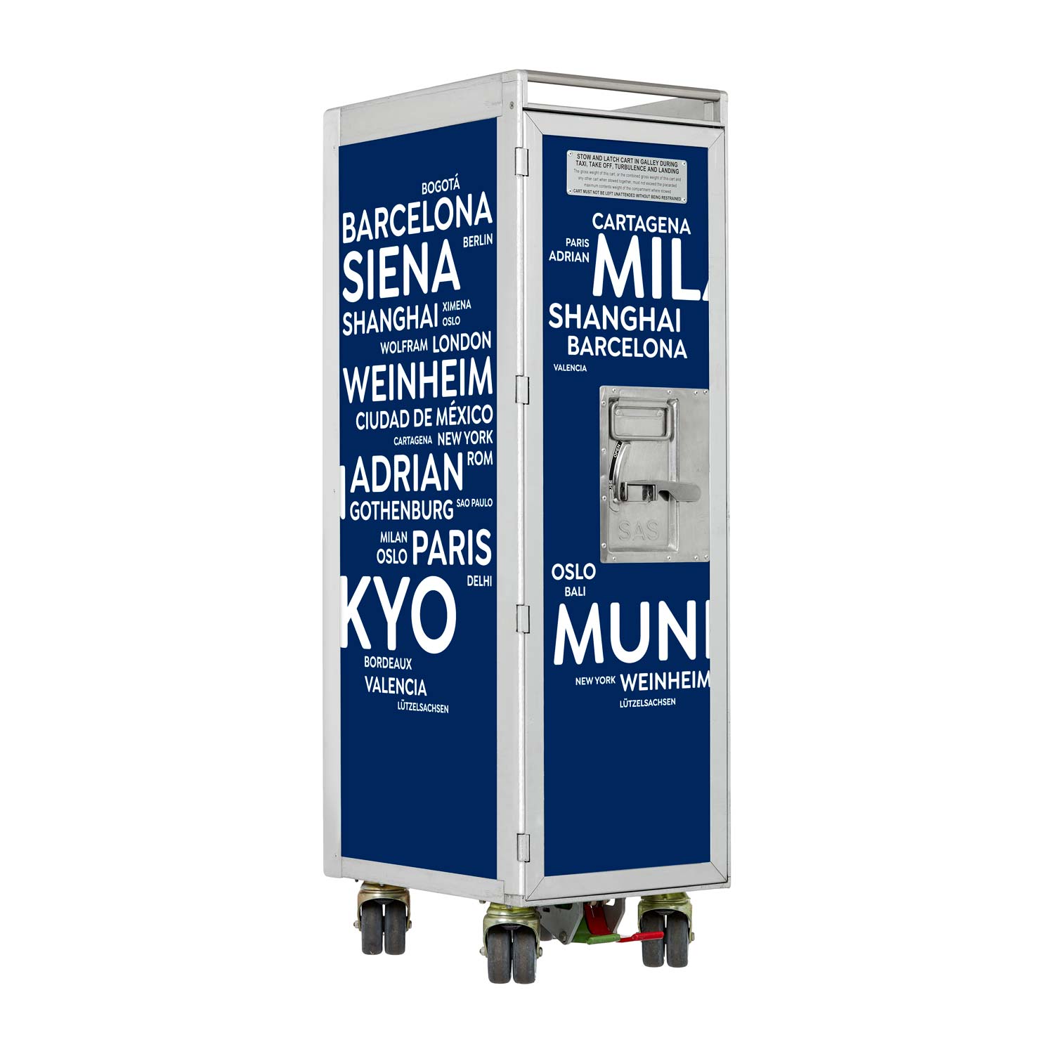 City mit Deinen Begriffen Blau