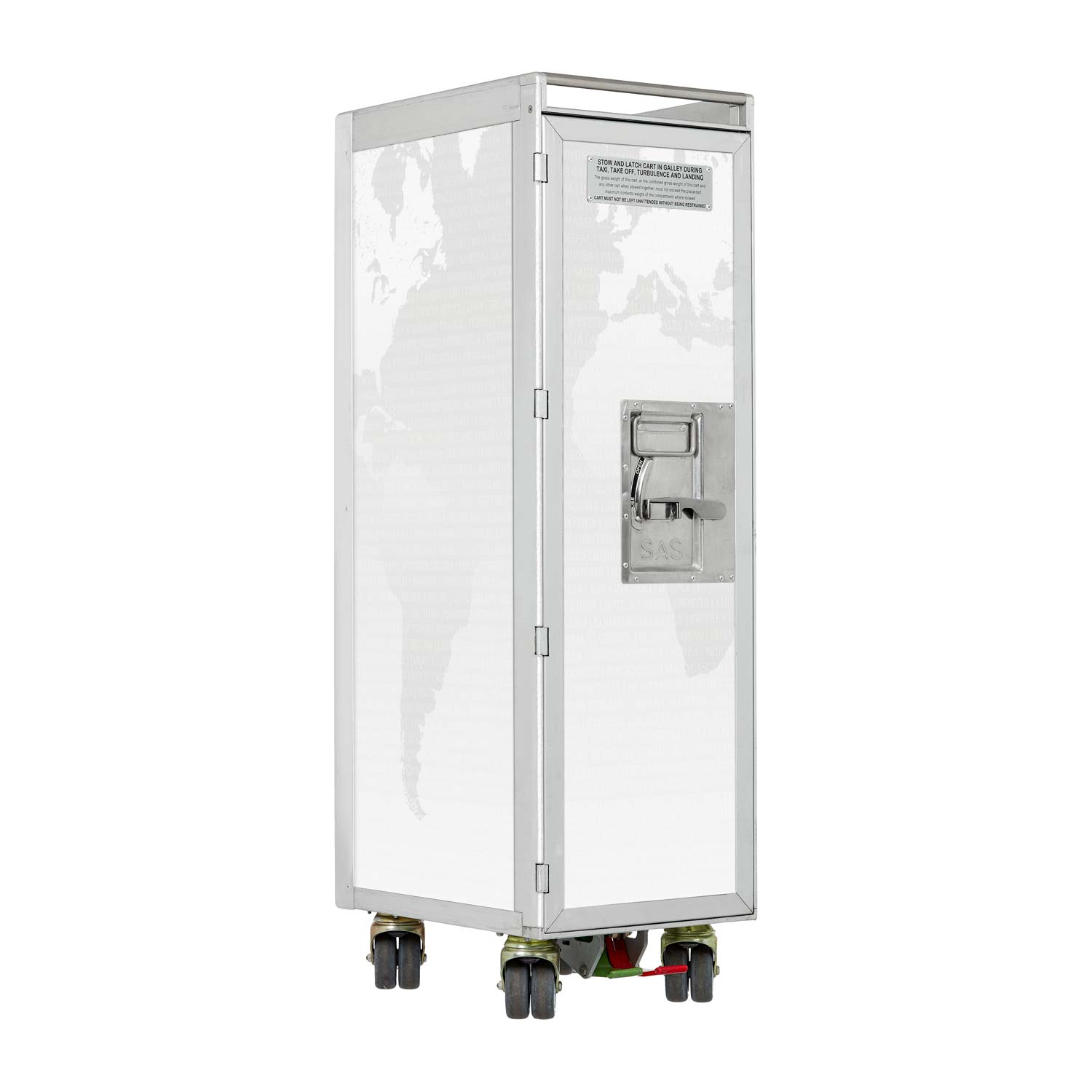 Weltkarte Airlinegrau