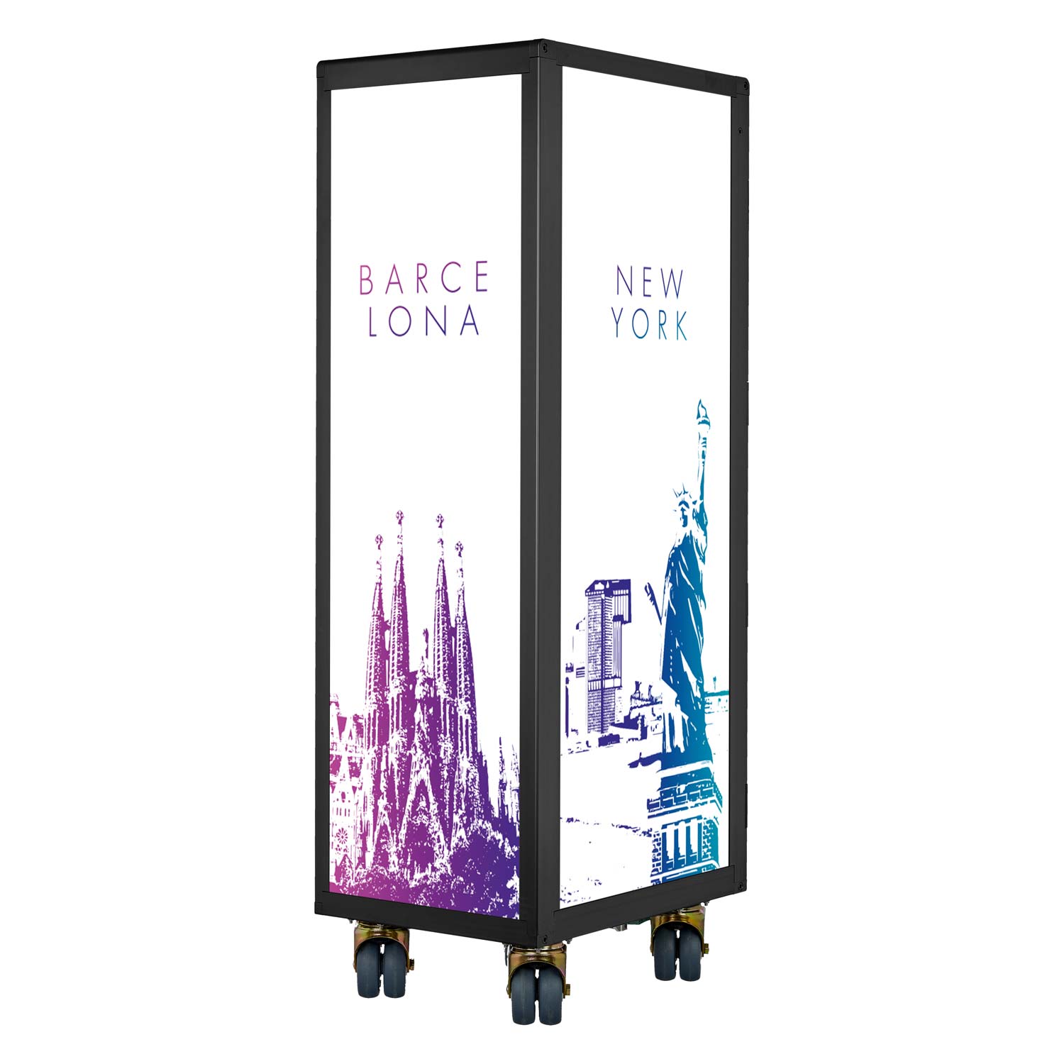 Galley Cart Black Edition 4Destinations New Rainbow