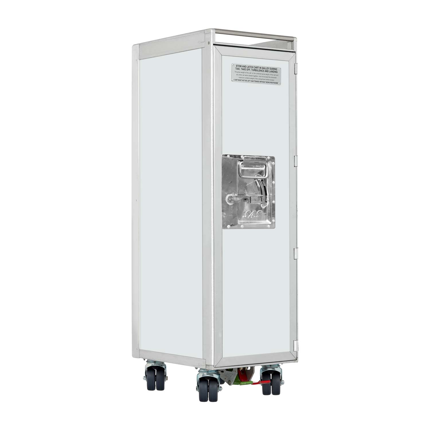 Flugzeugtrolley Uni Airlinegrau RAL 7035 mit neuen Rollen