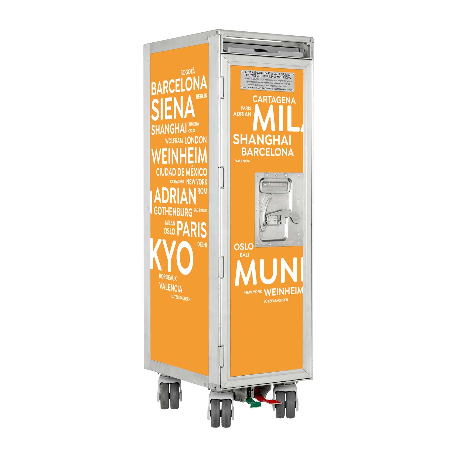 City mit Deinen Begriffen Orange