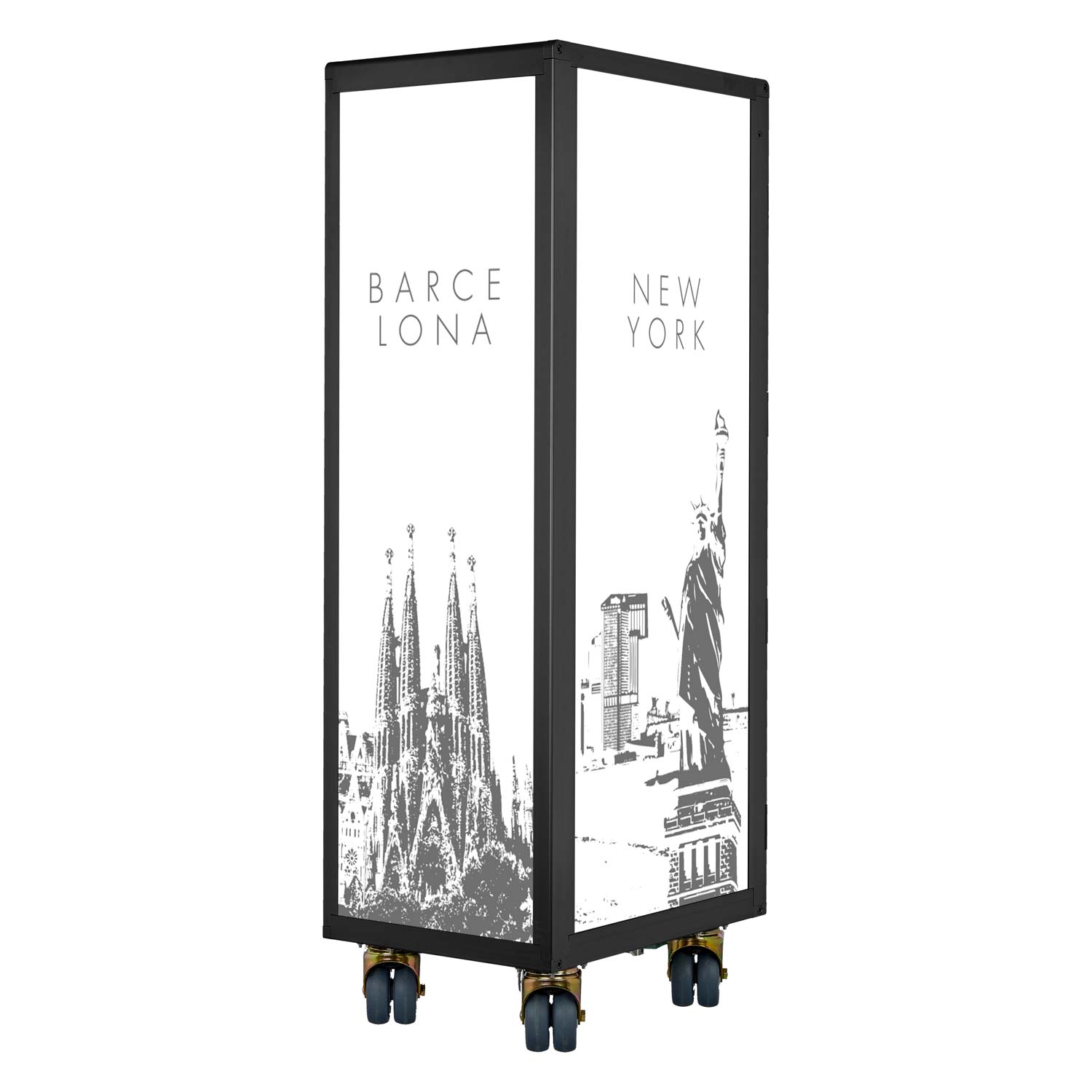 Galley Cart Black Edition 4Destinations New Anthracite