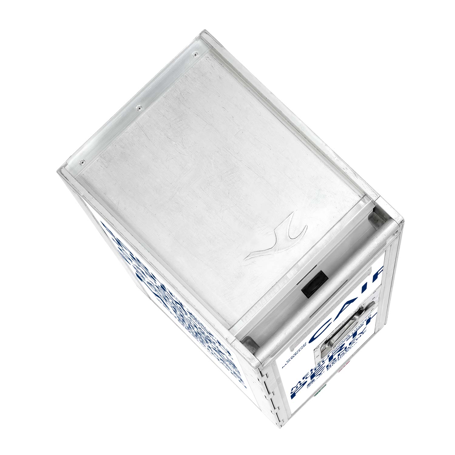 Airplane Trolley Cities with YOUR TERMS Refurbished White-Blue