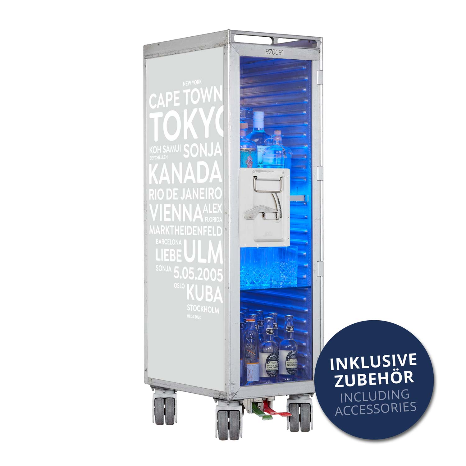 City mit Deinen Begriffen Airlinegrau