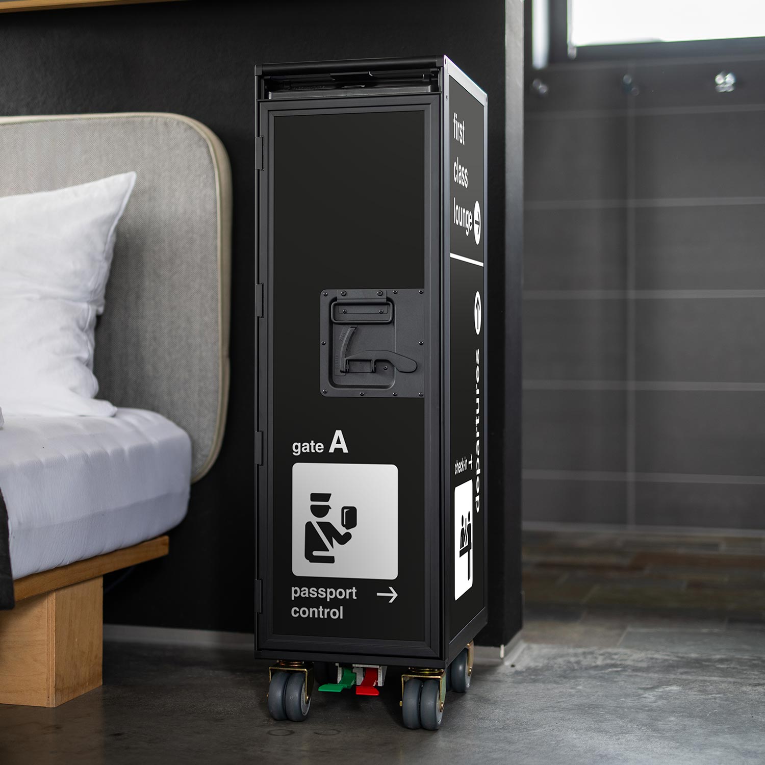 Galley Cart Black Edition Bon Voyage New Black