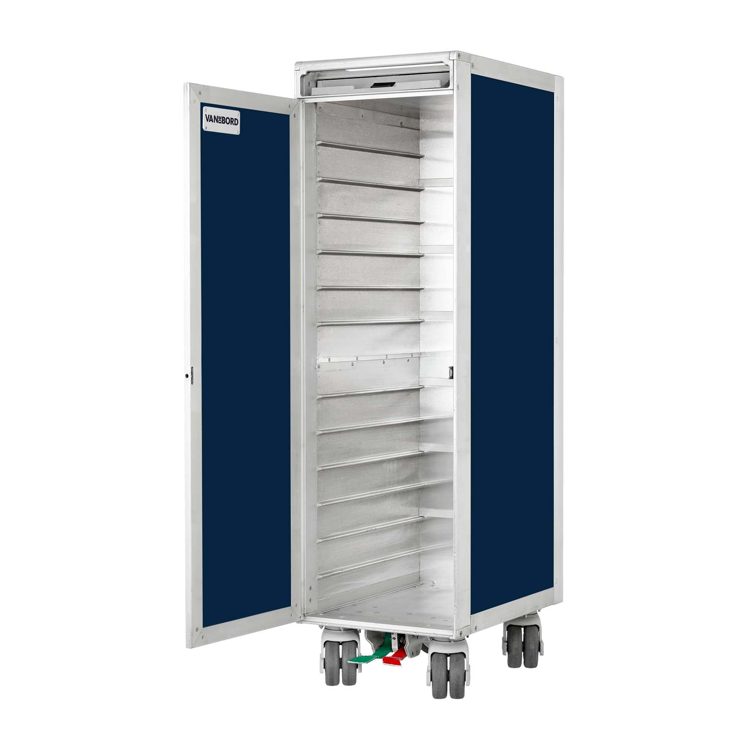 Airline Cart Single-Color Refurbished Steel Blue RAL 5011