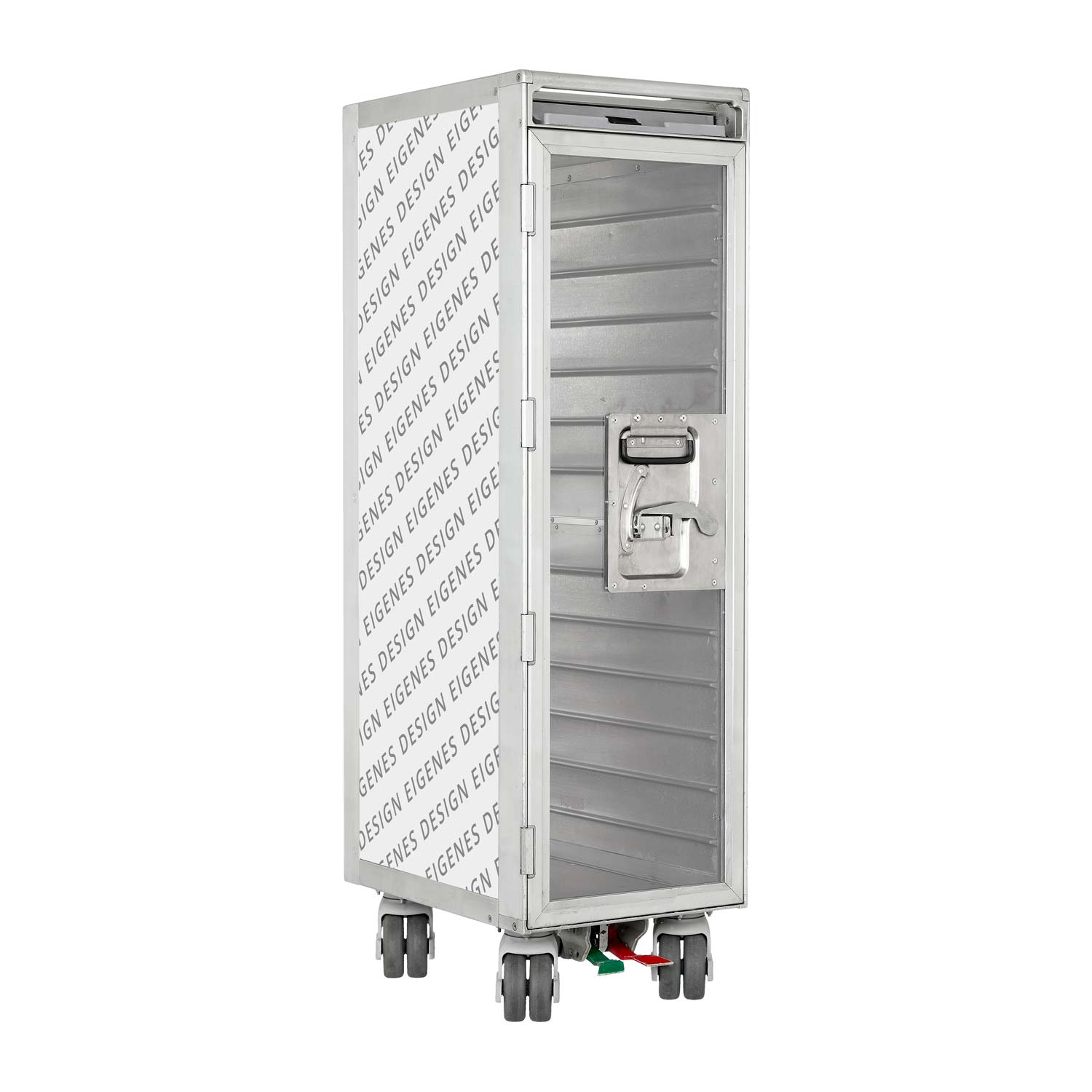 Flugzeugtrolley Eigenes Design mit Glastür