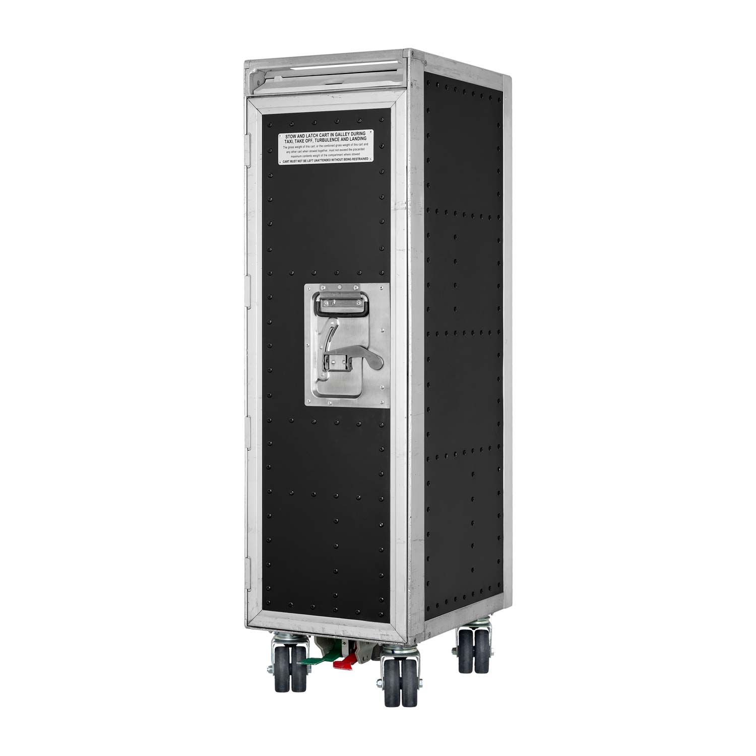 Flugzeugtrolley Bravo Navigator Schwarz mit neuen Rollen