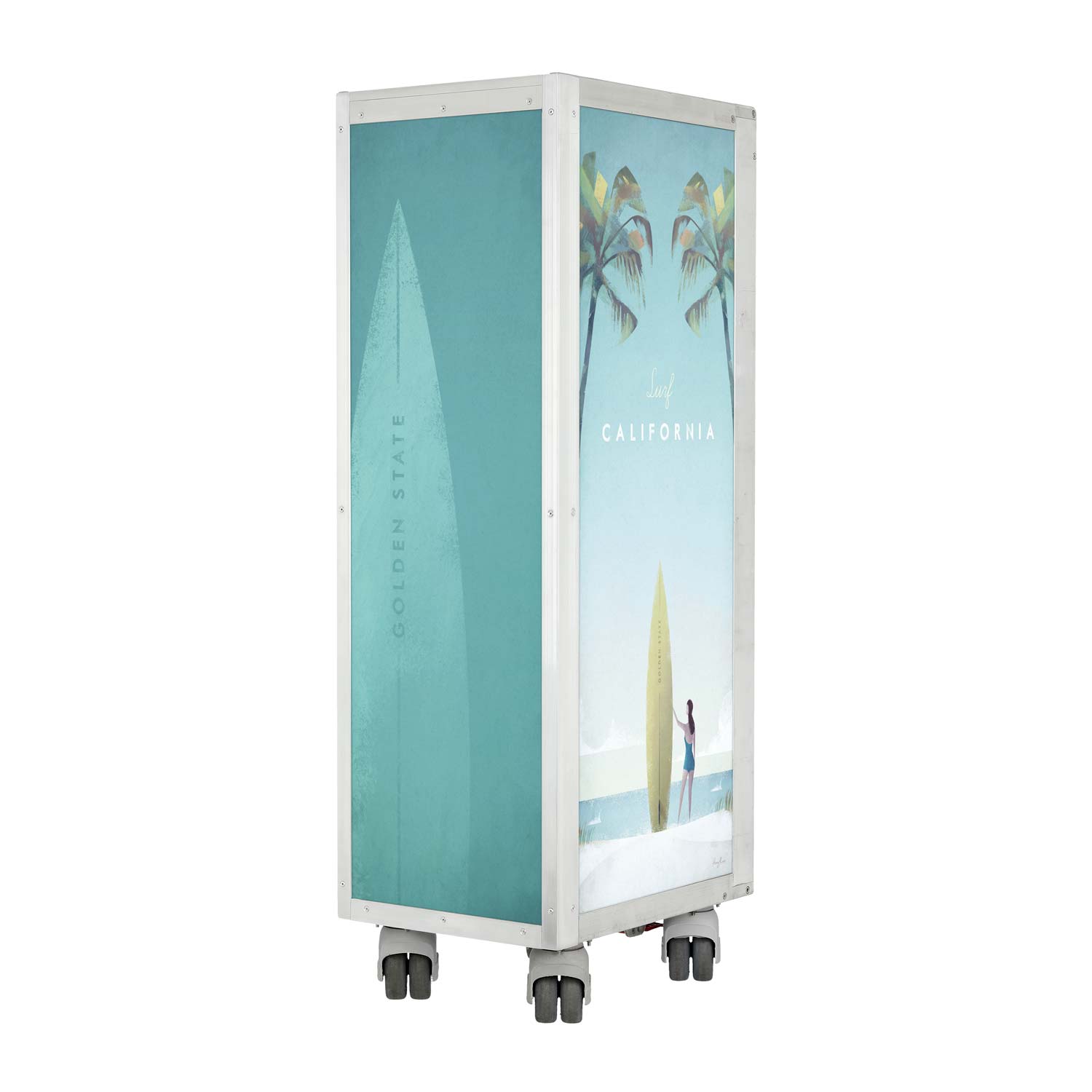 Flugzeugtrolley Henry Rivers Edition Surf California