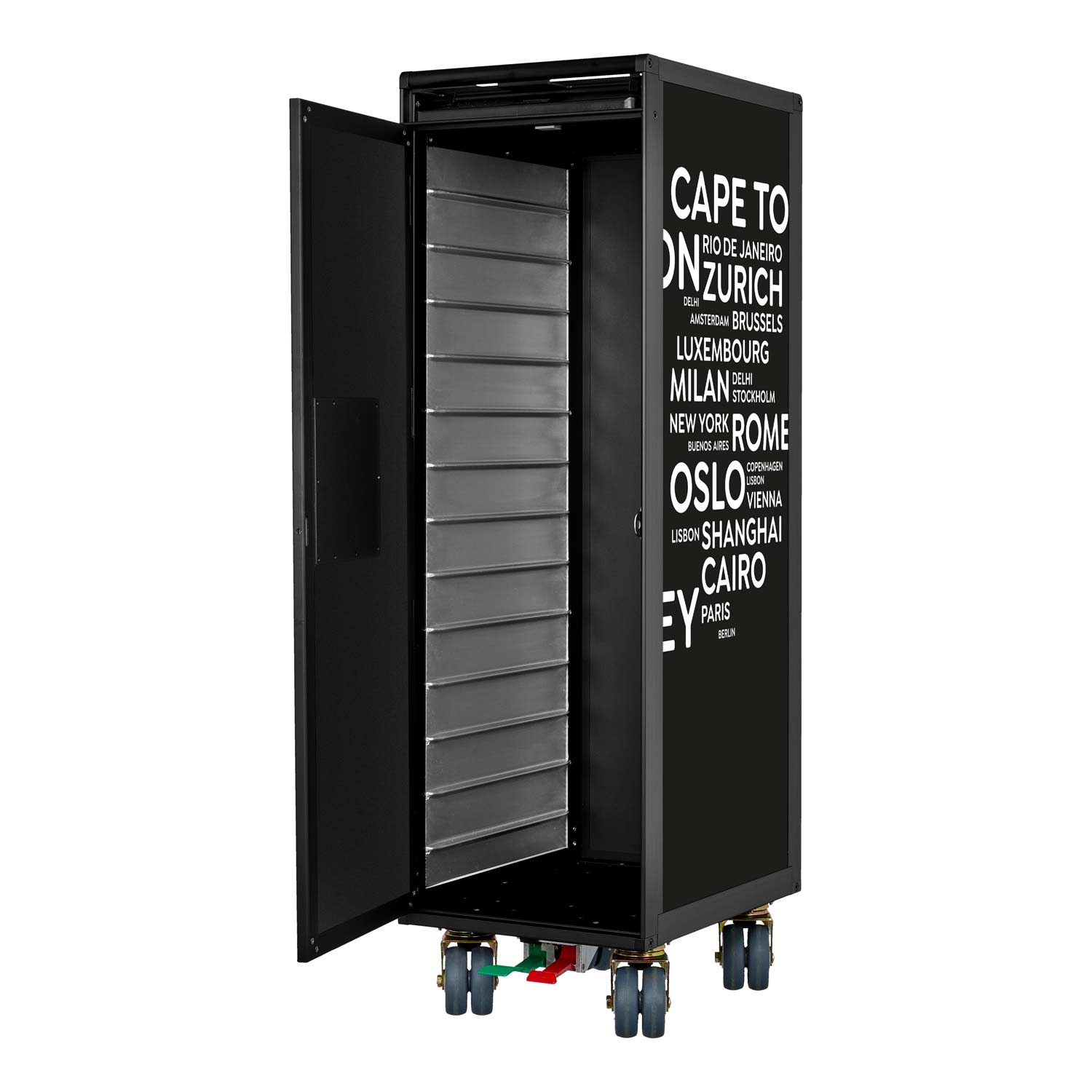 Airline Trolley Black Edition City Neu Schwarz