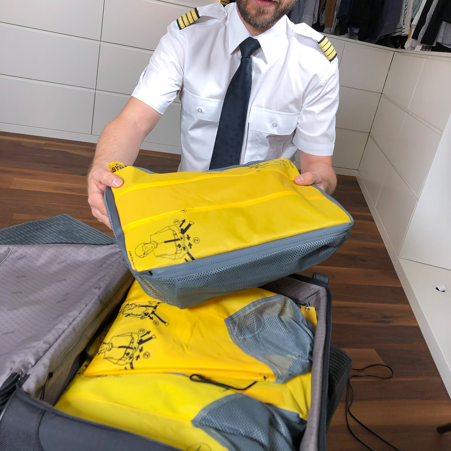 Bag To Life Easy Packing Set Lufthansa Edition