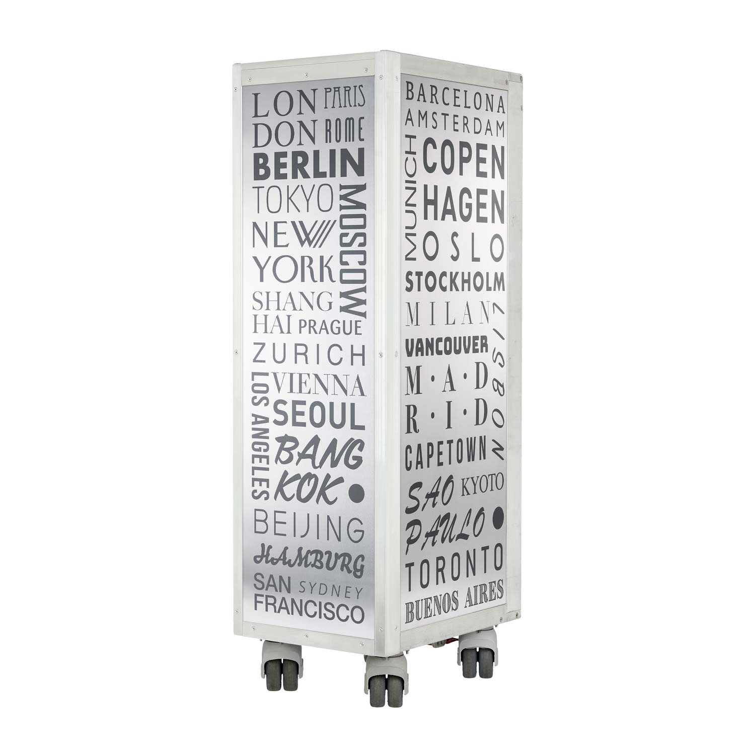 Airline Cart Cosmopolitan Refurbished Anthracite-Metallic