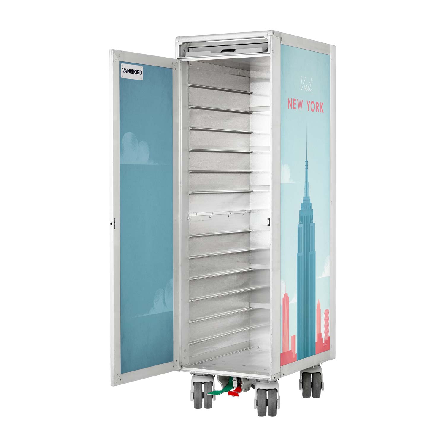 Airline Cart Henry Rivers Edition Refurbished Visit New York