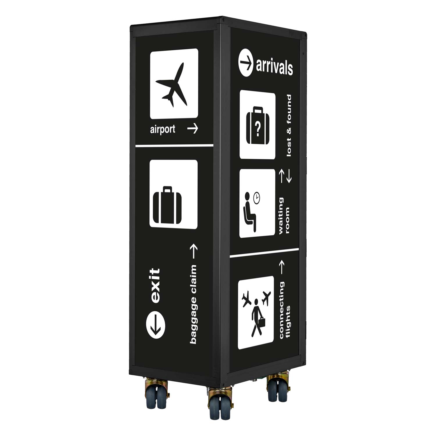 Galley Cart Black Edition Bon Voyage New Black