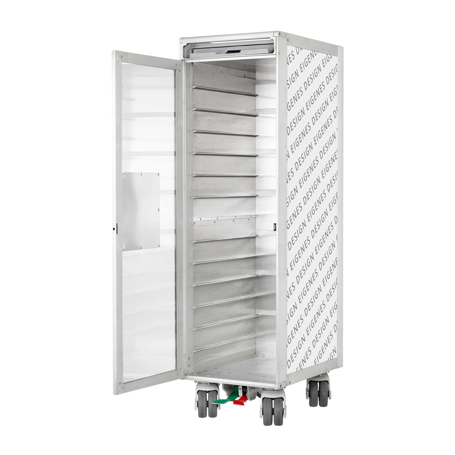 Flugzeugtrolley Eigenes Design mit Glastür