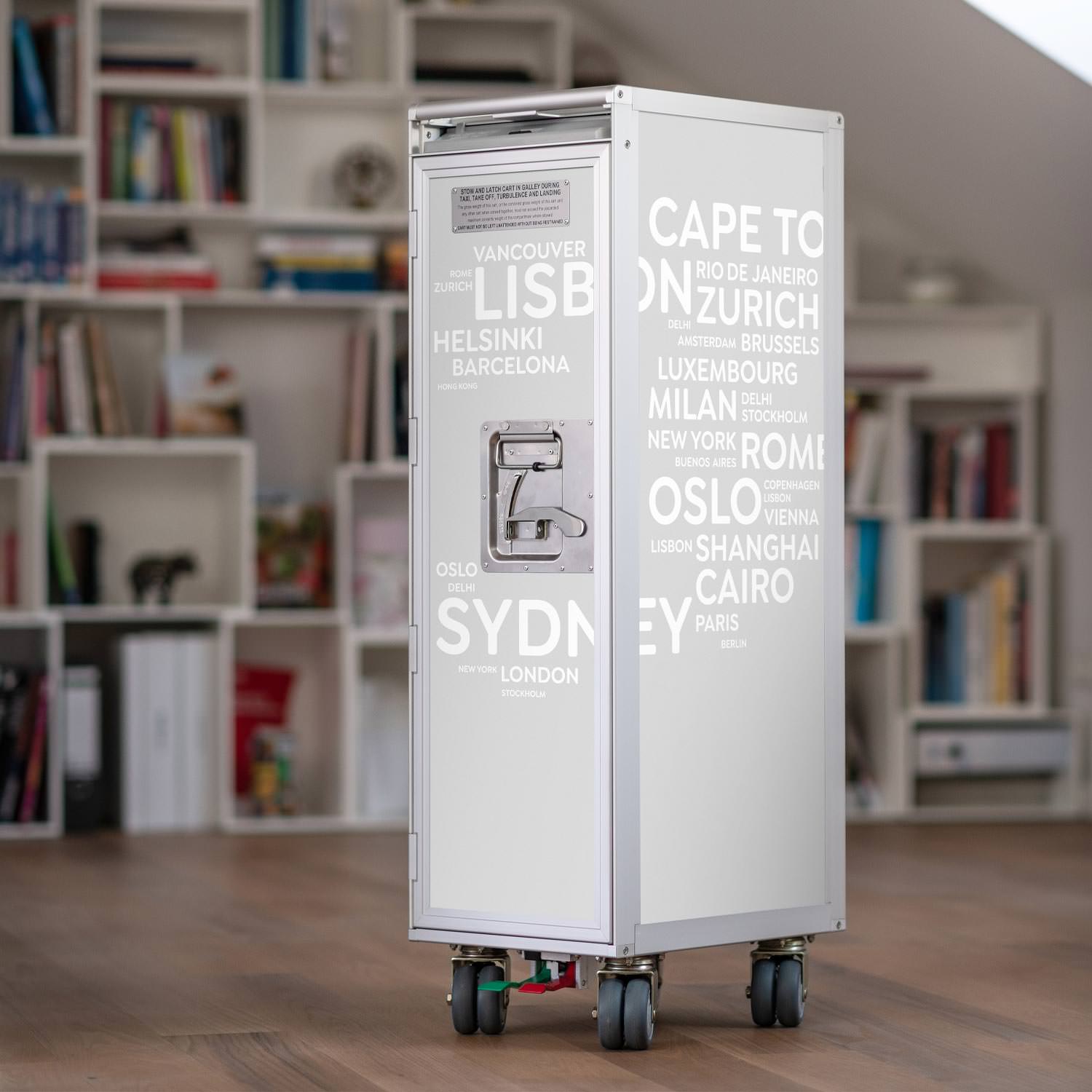 Airline Trolley City Neu Airlinegrau