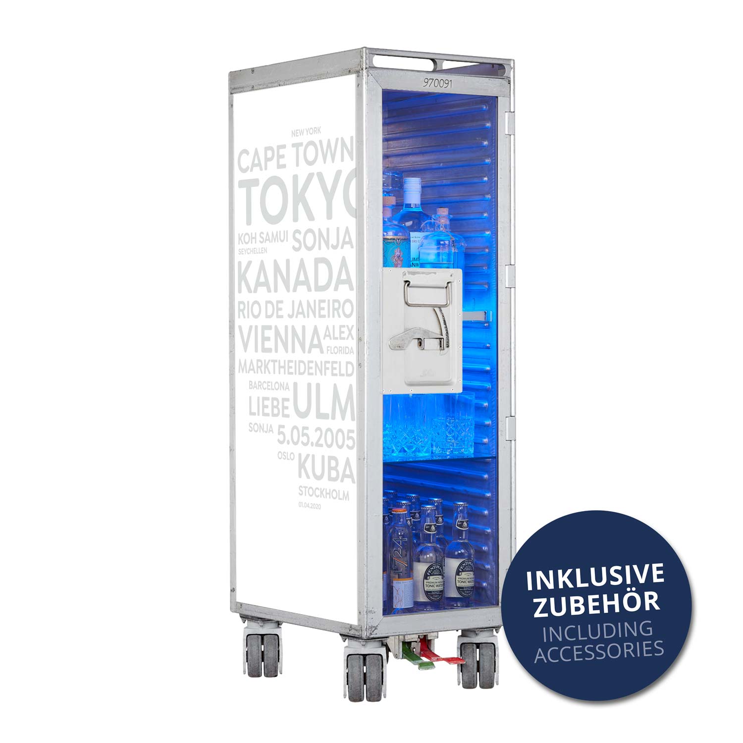 City mit Deinen Begriffen Weiss-Airlinegrau