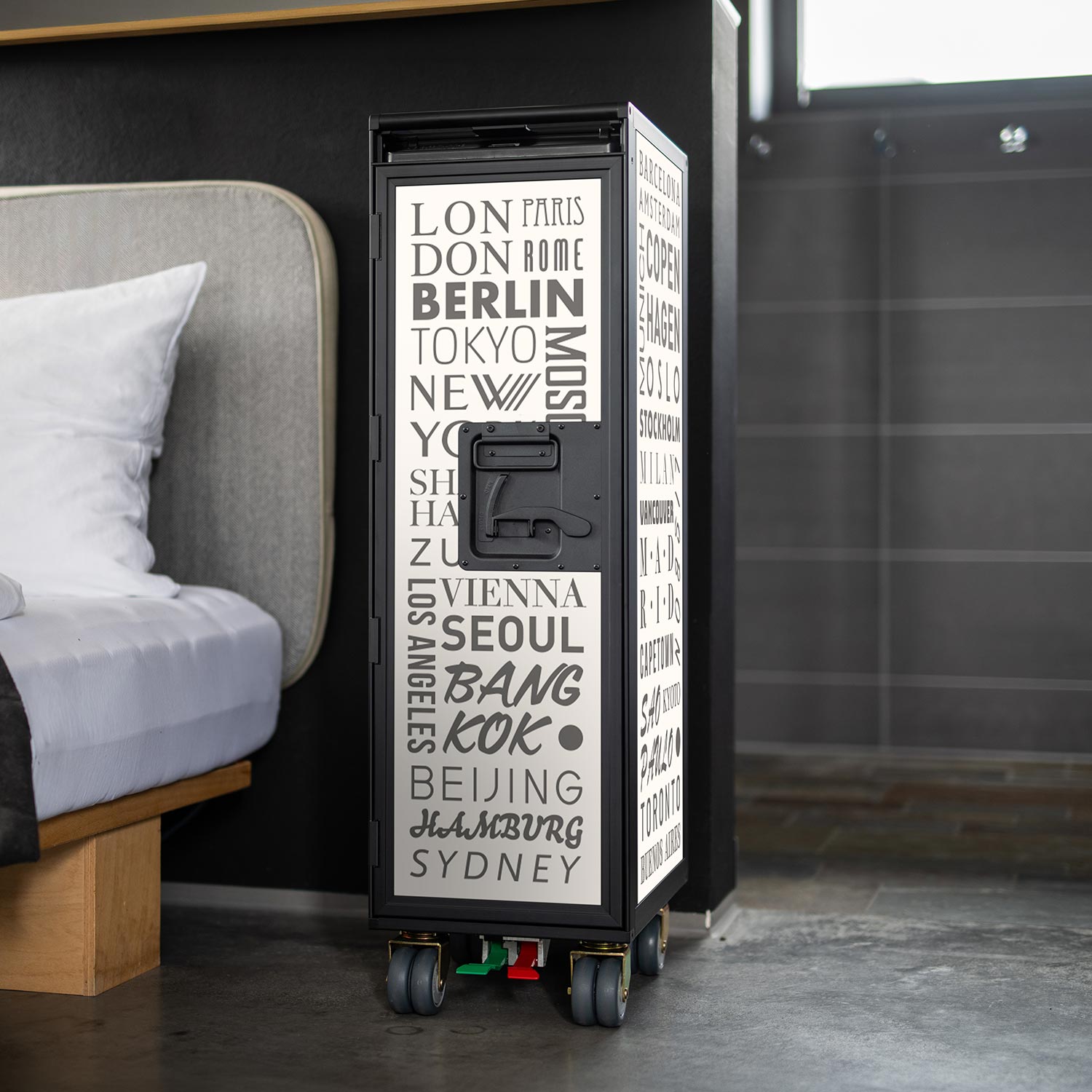 Galley Cart Black Edition Cosmopolitan New Anthracite