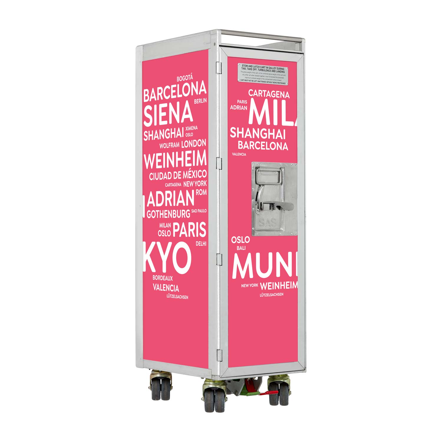 City mit Deinen Begriffen Pink