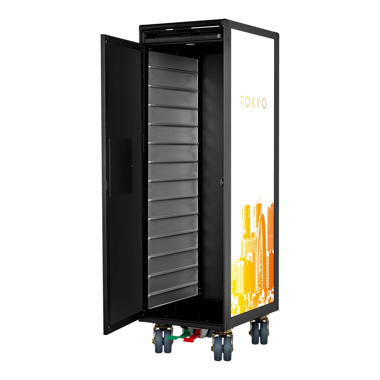 Galley Cart Black Edition 4Destinations New Rainbow