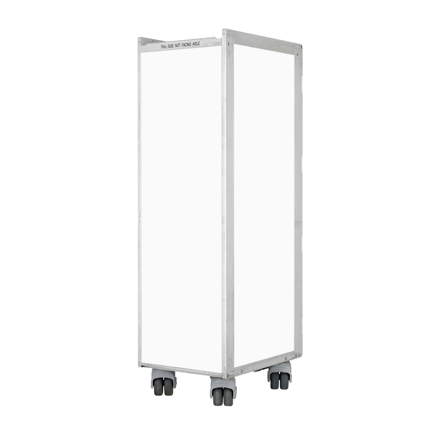 Bartrolley Whiteboard inkl. LED-Leuchtfachboden, Barbrett & Fachboden aus Glas