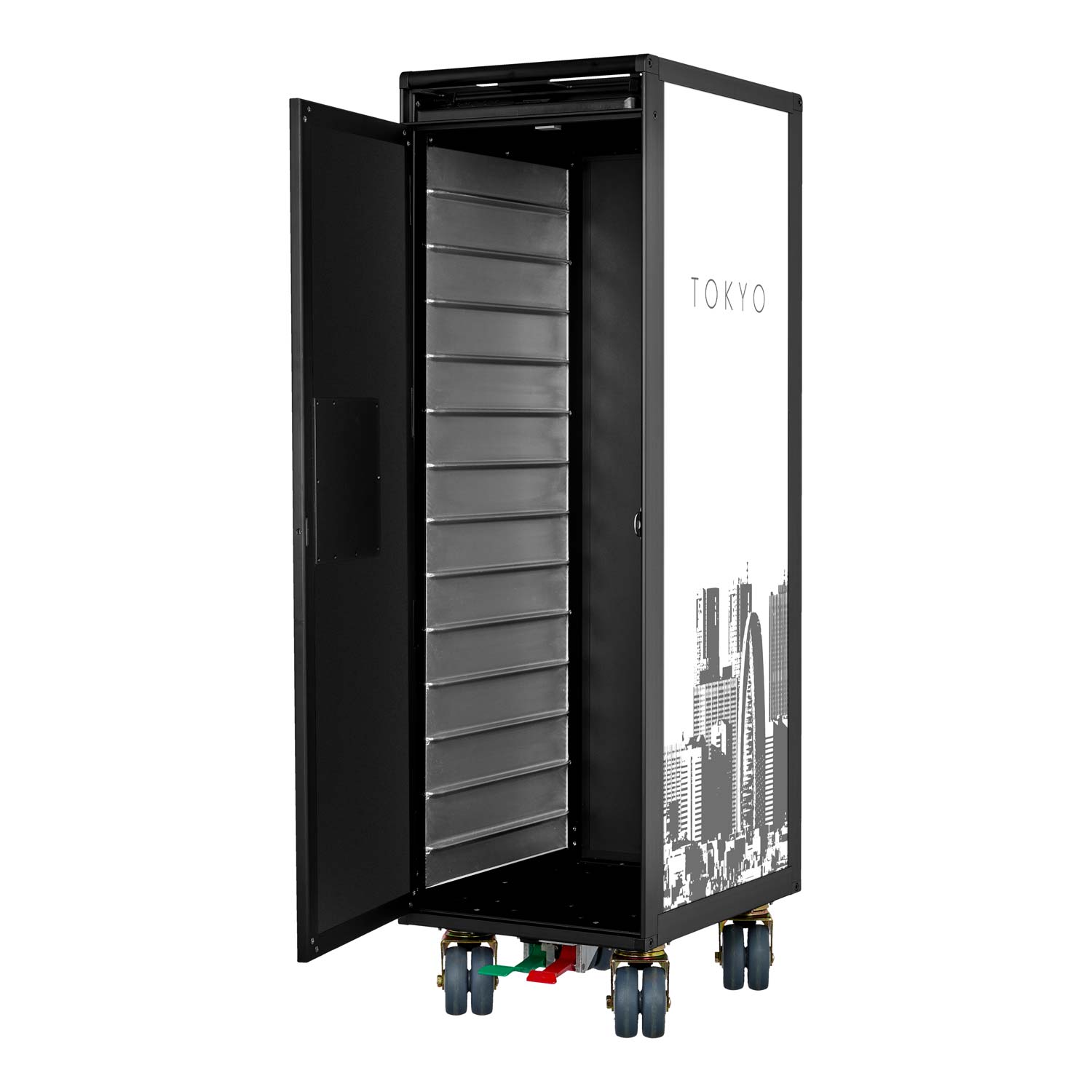Galley Cart Black Edition 4Destinations New Anthracite