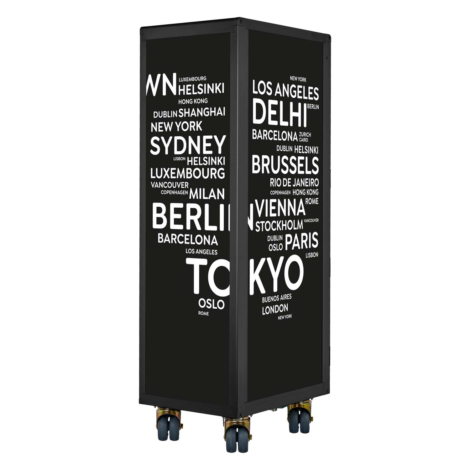 Airline Trolley Black Edition City Neu Schwarz