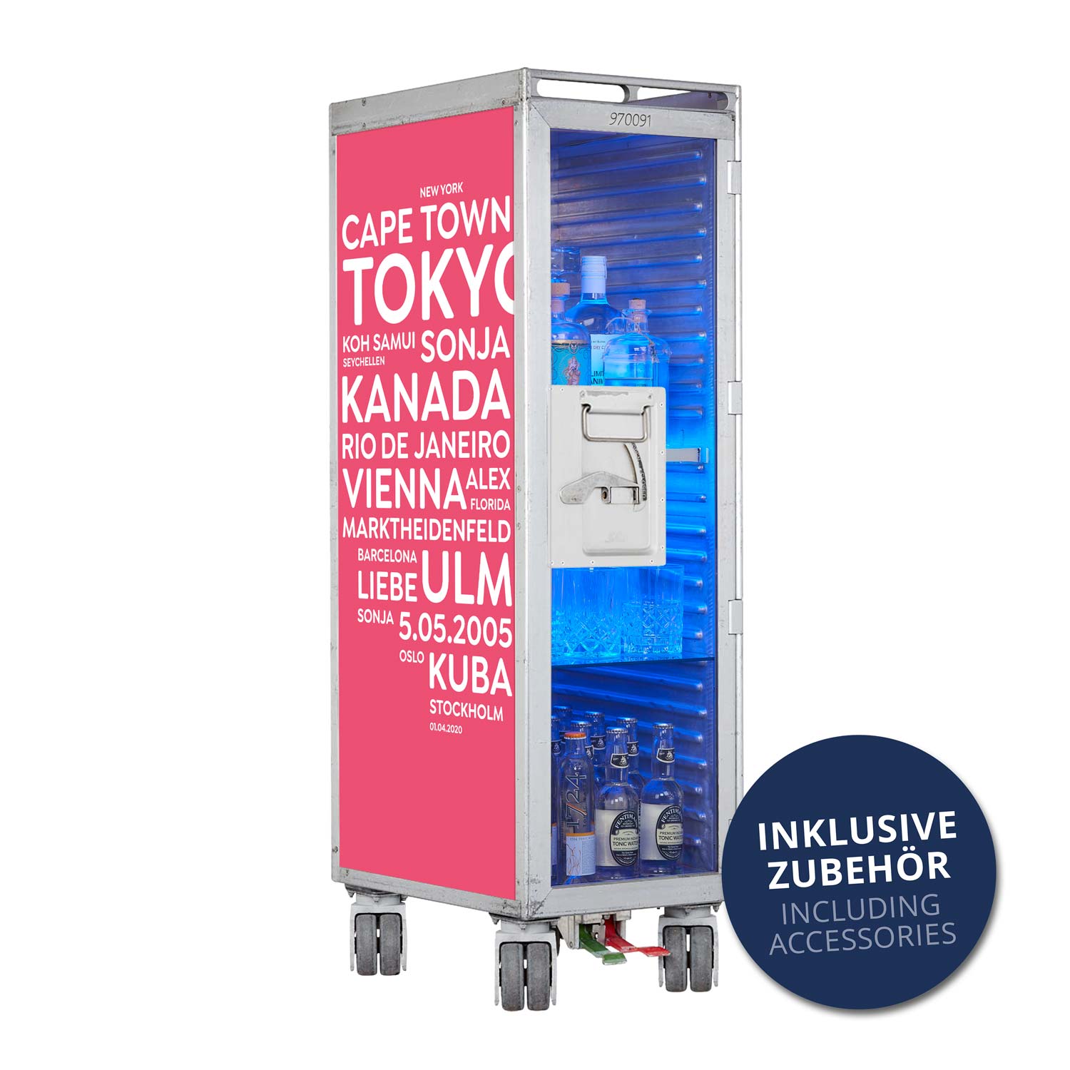 City mit Deinen Begriffen Pink