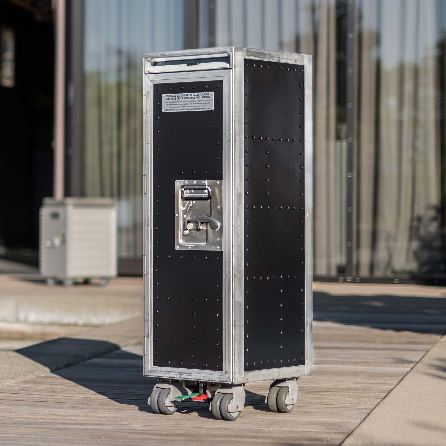 Flugzeugtrolley Bravo Navigator Schwarz