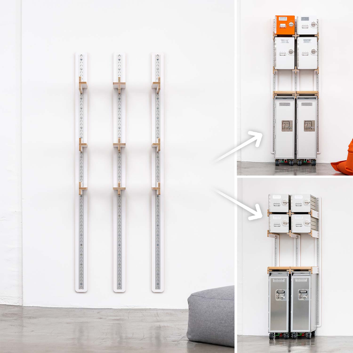 Flying Wall Regalsystem 209 3-3-6